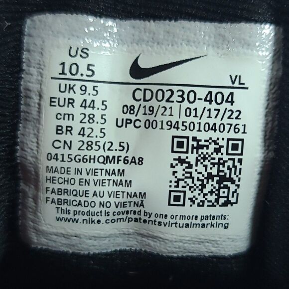 Nike Mens Quest 3 Mens Size 10.5 Blue Running Shoes Sneakers CD0230-404 main image 5